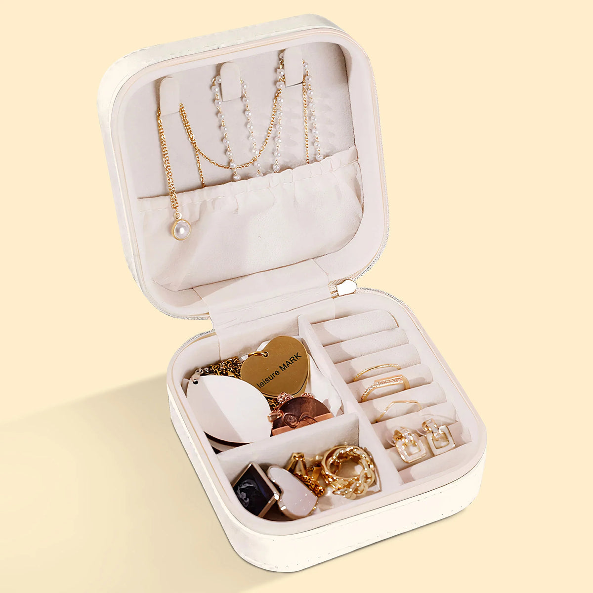 Birthday Flowers With Name - Personalized Jewelry Box